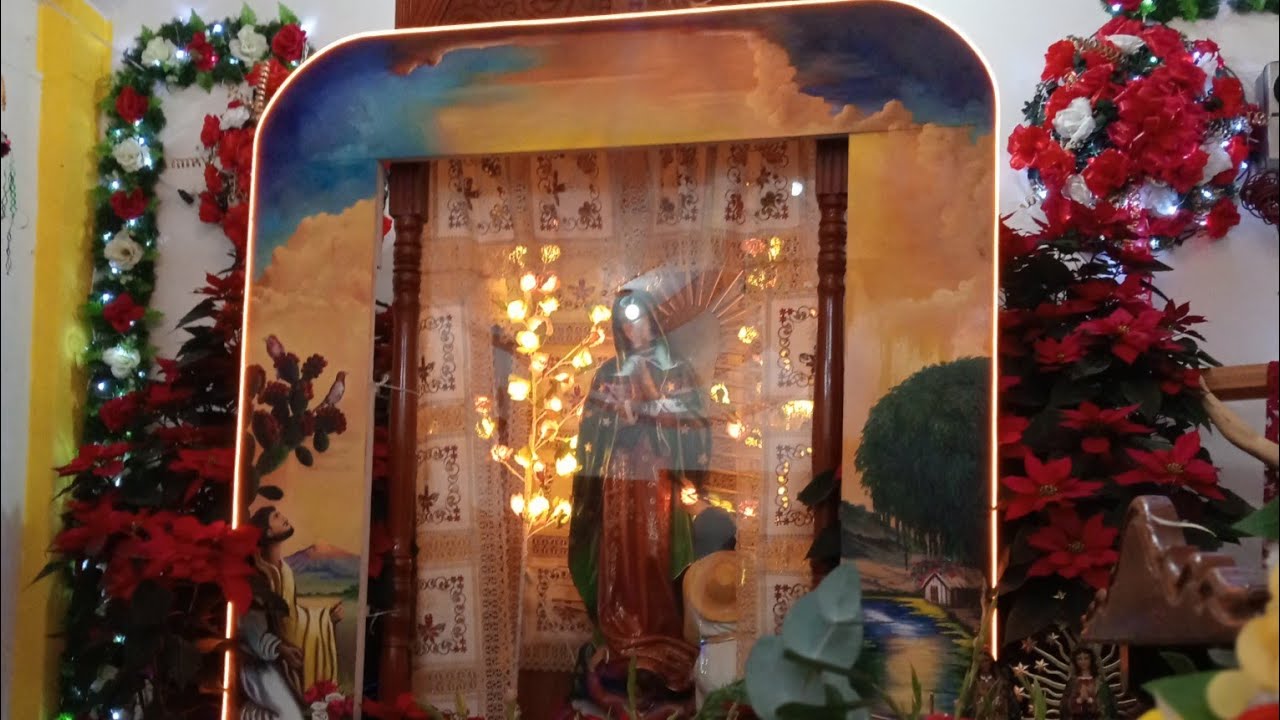 ASI SON LAS VÍSPERAS DE LA CELEBRACIÓN EN HONOR A LA VIRGEN DE GUADALUPE 