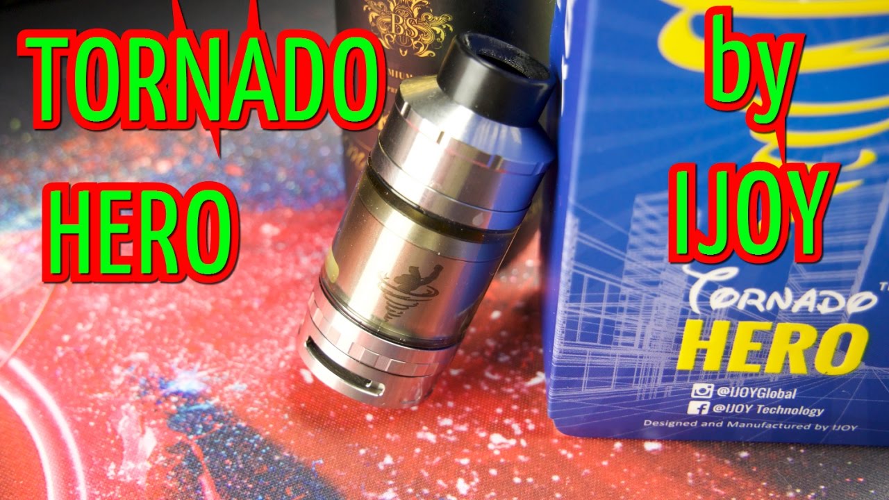 Cloud Chasing o Flavour Chasing: TORNADO HERO by Ijoy