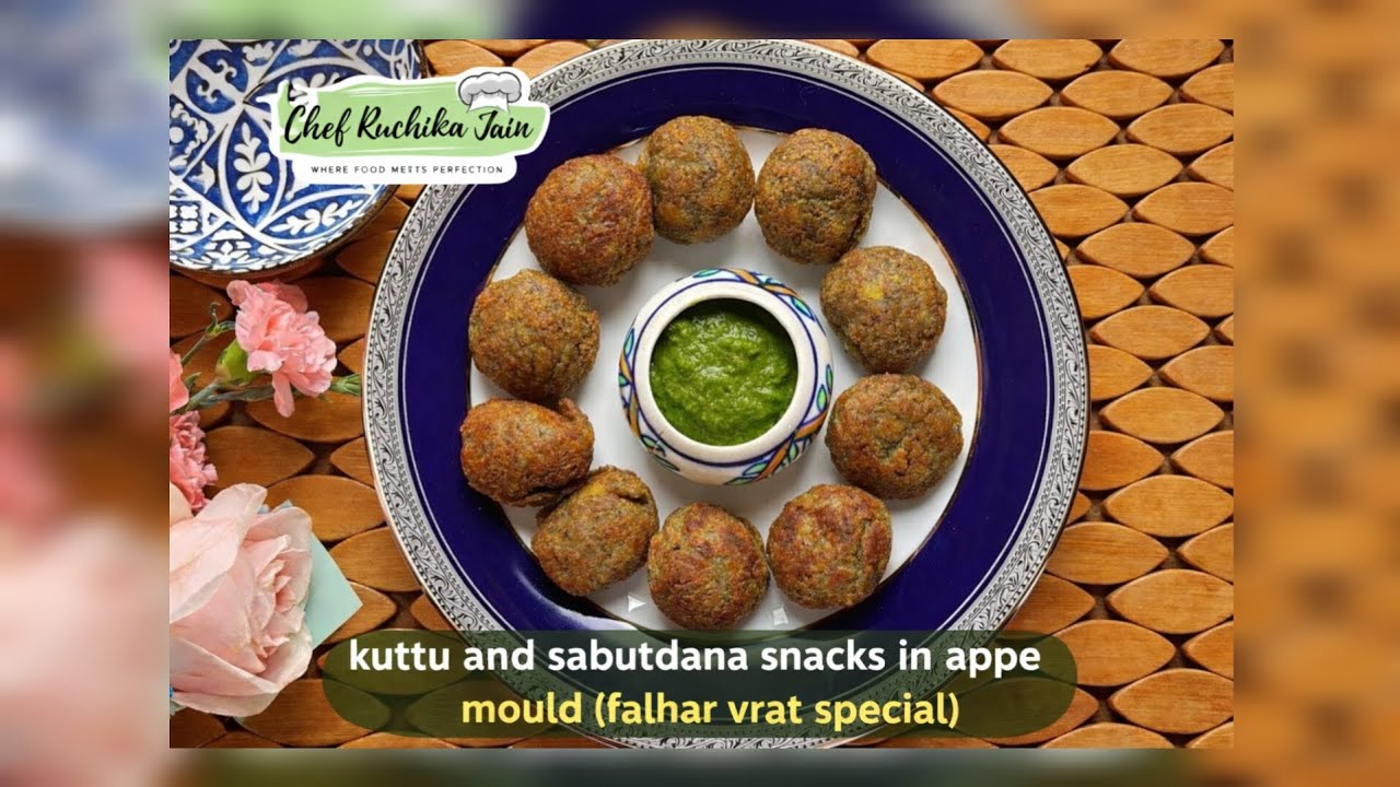 Mahashivratri Special 🕉️ Kuttu & Sabudana Appe | Step-by-Step Vrat Recipe | Crispy snacks 
