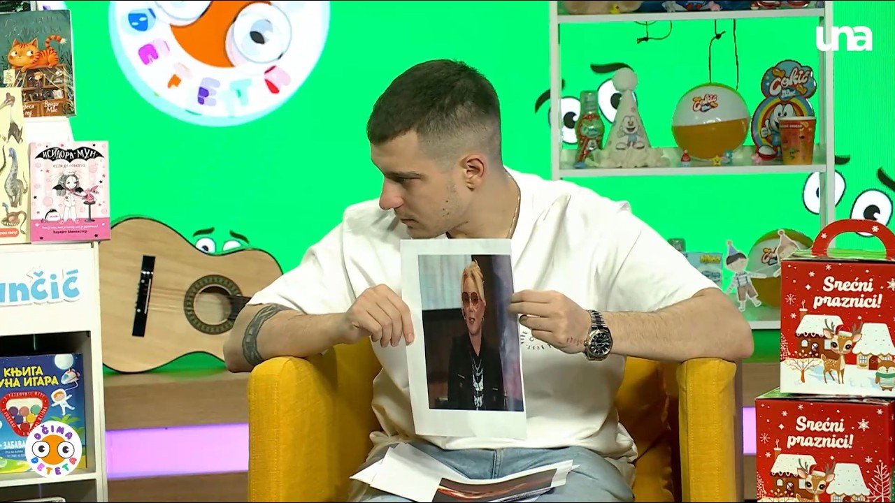 OČIMA DETETA I Lepa Brena predsednica, Đoković fudbaler: Urnebesna igrica drugara i Davida I UNA TV