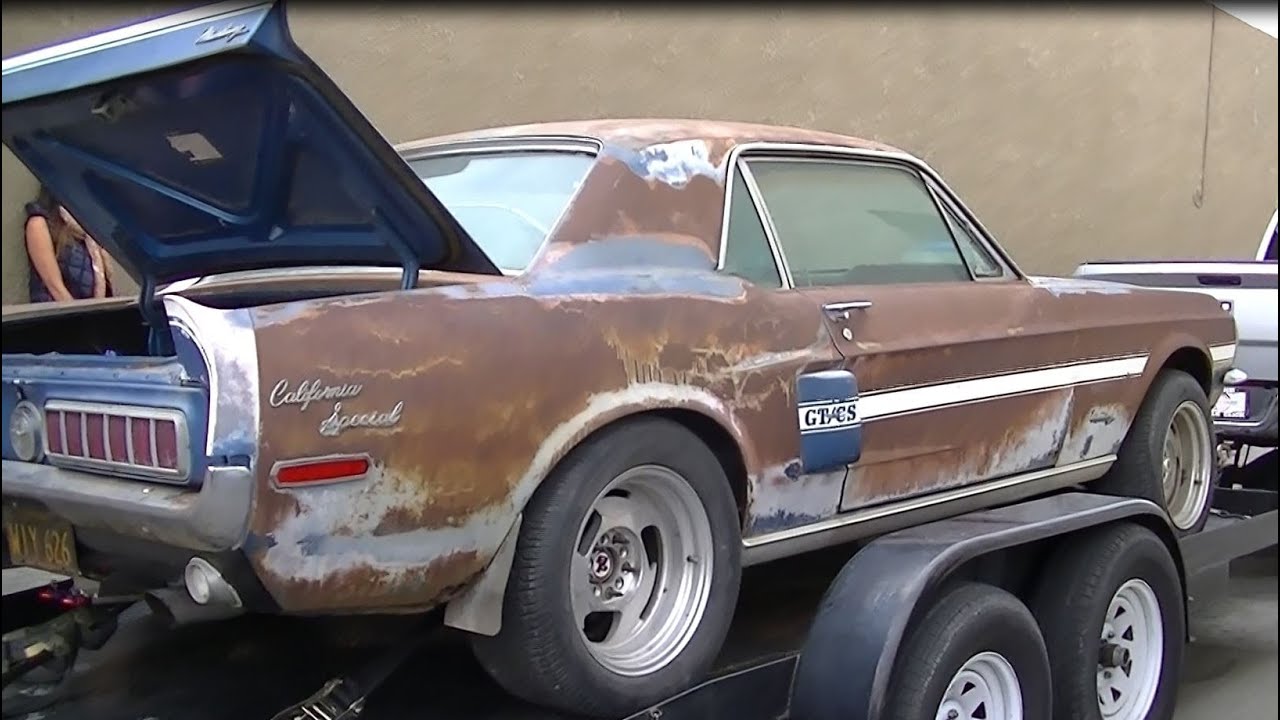SAVED ! 1968 California Special Mustang Restmod HotRod