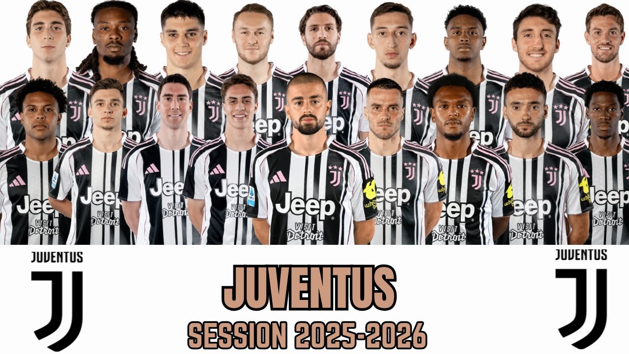 Juventus SQUAD | Session 2025-2026 | UPDATED | Players, Countries & Position