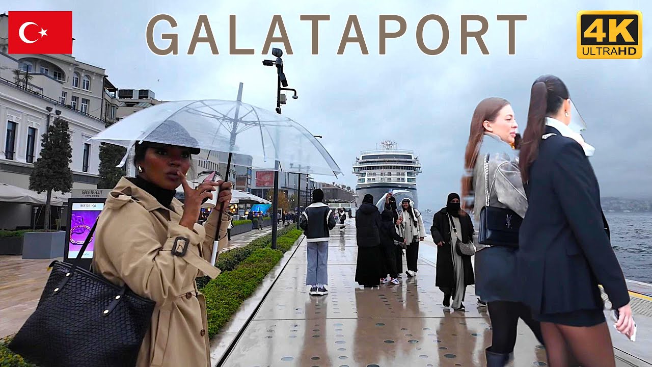 Galataport Istanbul & Bosphorus: Walking Tour 4K