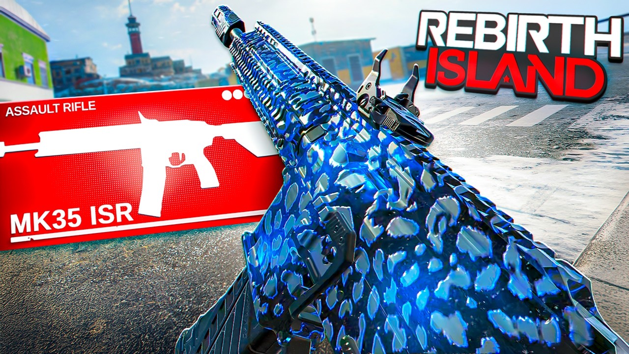the NEW MAX LEVEL MK35 ISR META CLASS SETUP on Rebirth Island Warzone!