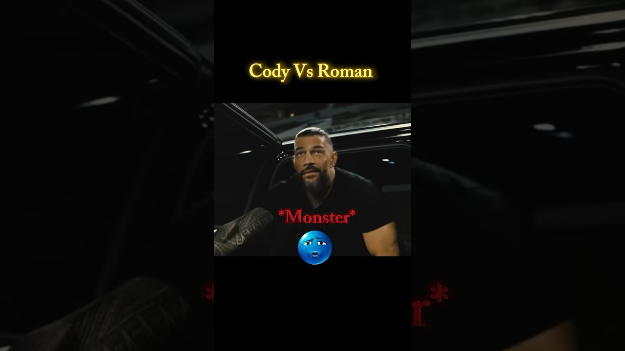 OTC Roman Vs Cody Entry 🌚 #roman #wwe #wrestling