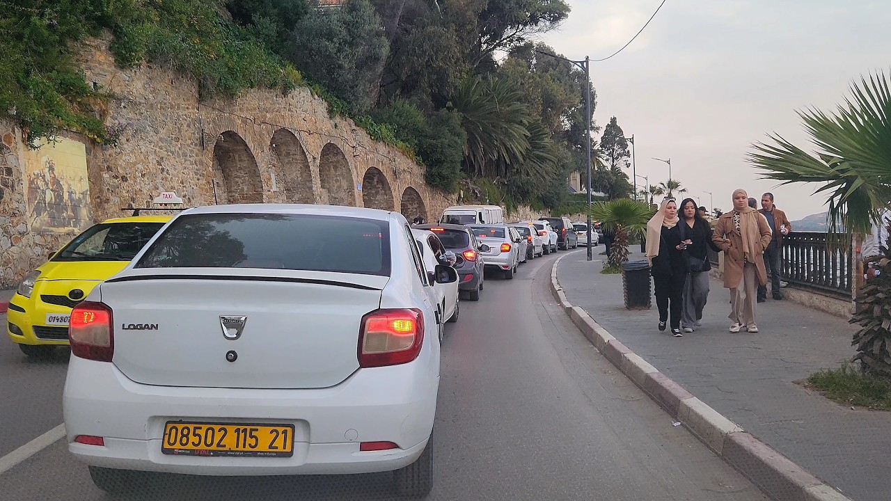 Annaba Algeria - car Driving - 05/04/2025 