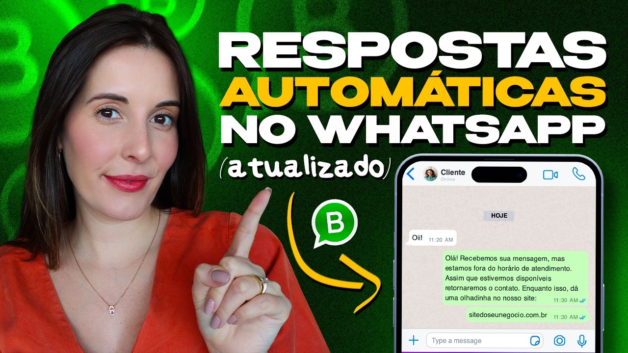 Como Criar Mensagens Automáticas no WhatsApp? | Passo a Passo FÁCIL