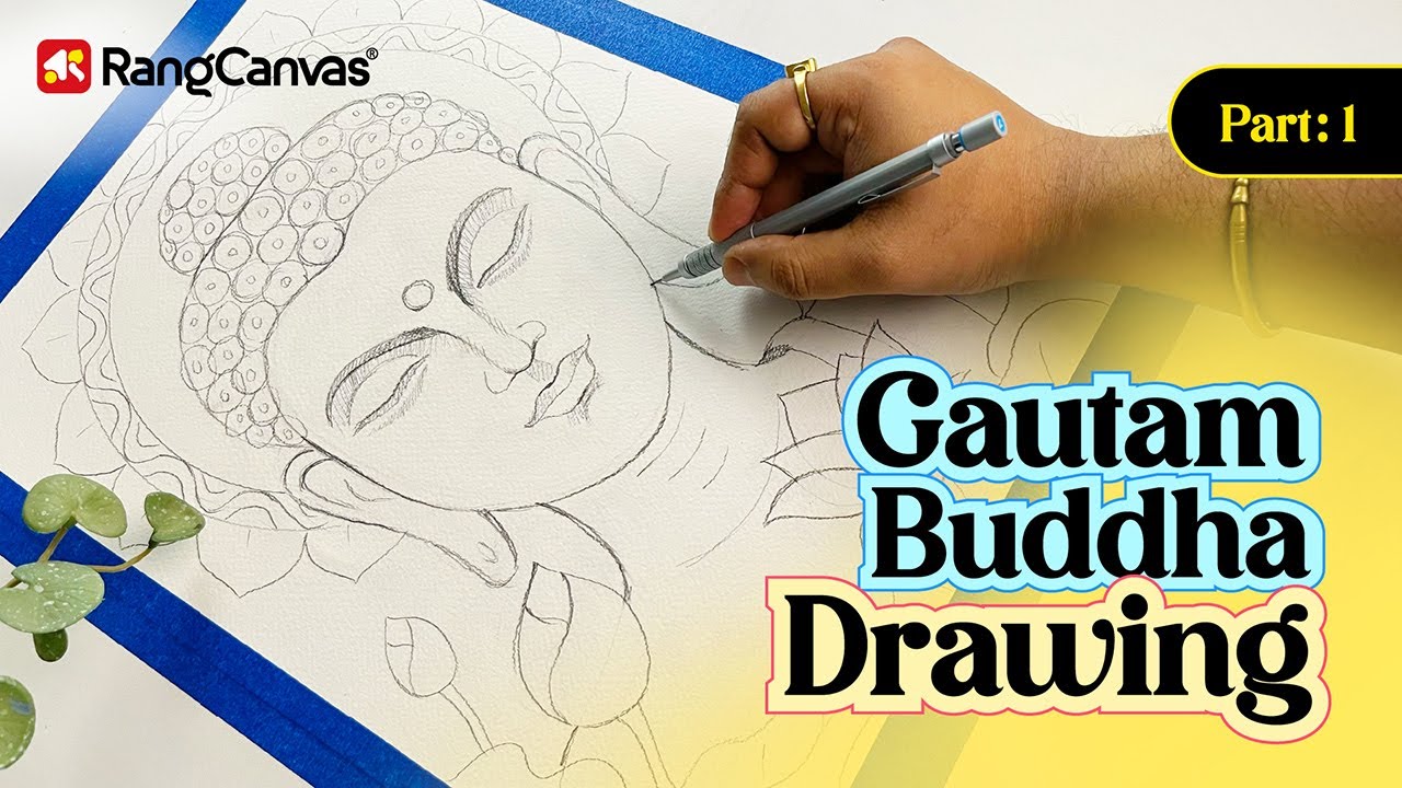 Shree Gautam Buddha Drawing | Lord Buddha drawing #gautambuddha #buddhapurnima