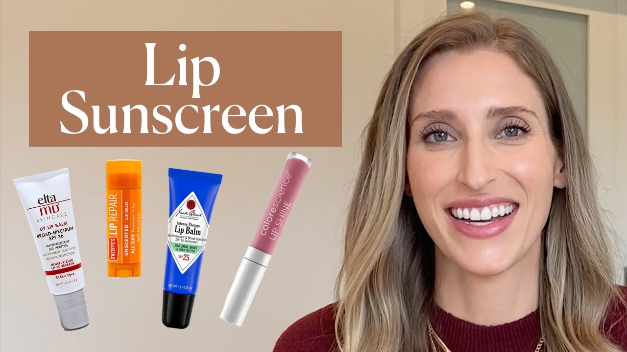 Best Lip Sunscreens? Dermatologist Favorites from EltaMD, Colorescience, & More! | Dr. Sam Ellis