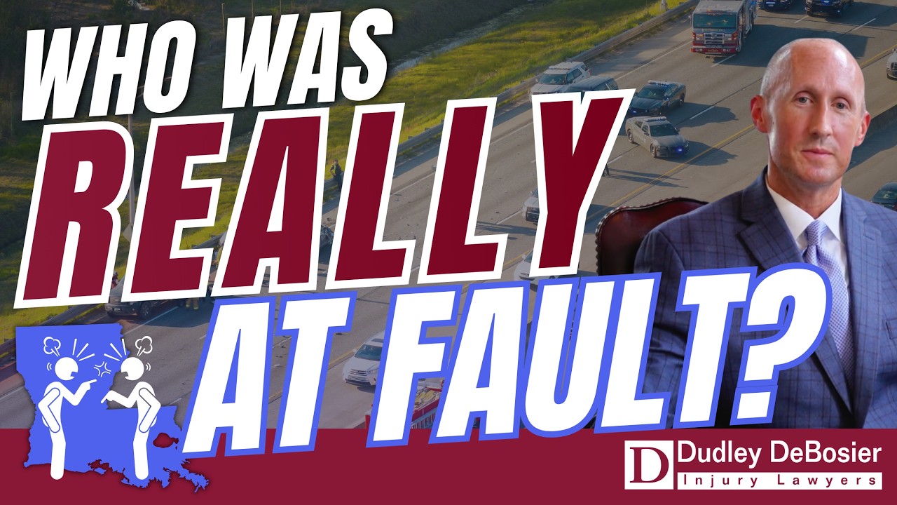 Louisiana Comparative Fault Law Explained | Dudley DeBosier Injury Lawyers Baton Rouge