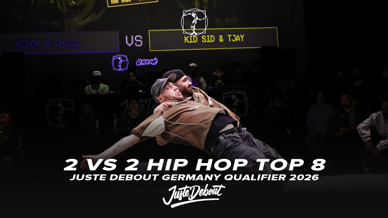 Albov & Chico vs Kid Sid & Tjay | 2 VS 2 HIP HOP TOP 8 | Juste Debout Germany Qualifier 2026