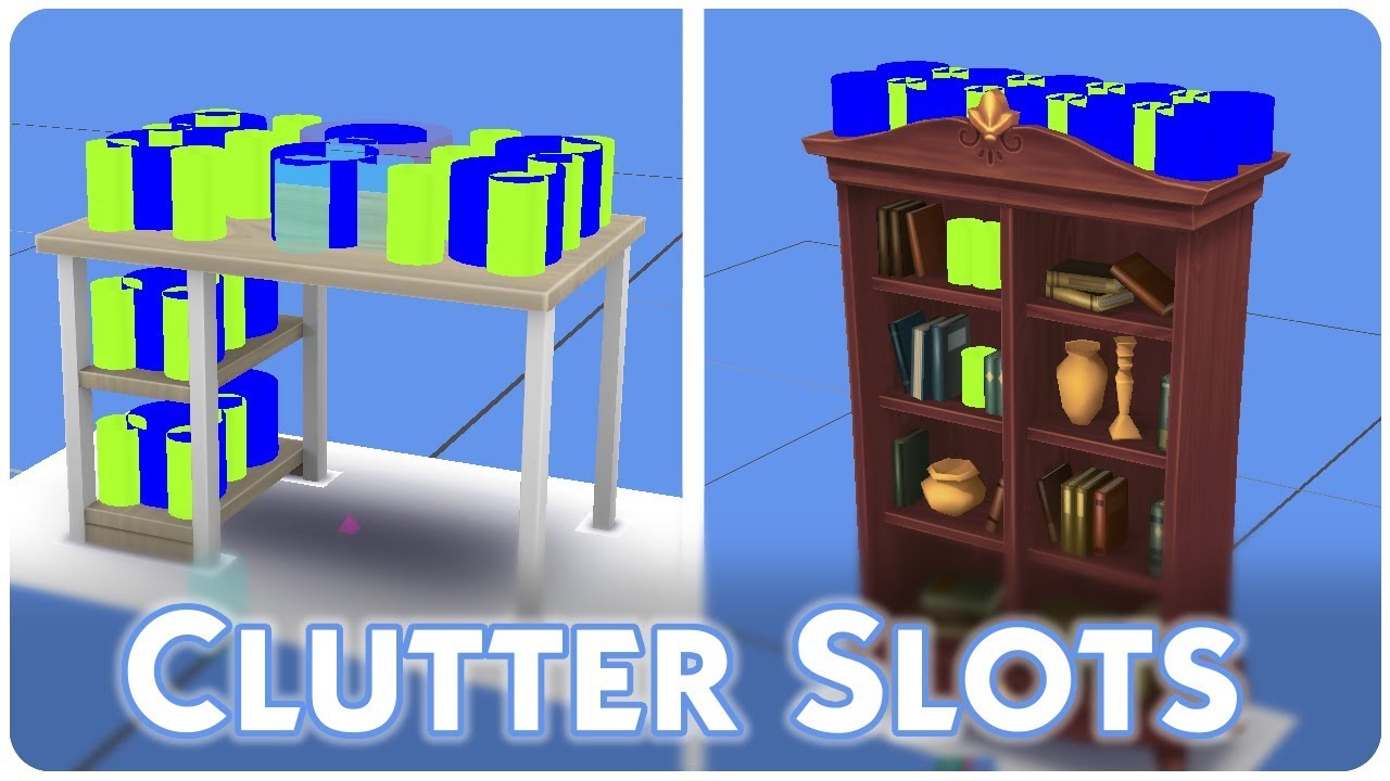 Editing & Adding Clutter Slots | The Sims 4 Tutorial (Sims 4 Studio)