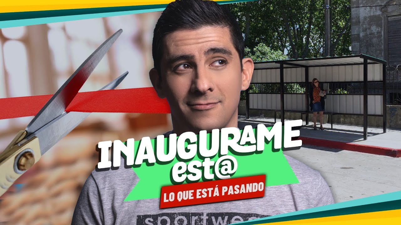 Lo Que Está Pasando | 4ta Temporada Ep. 09 | Inauguran una parada de ómnibus y tres escaleras.