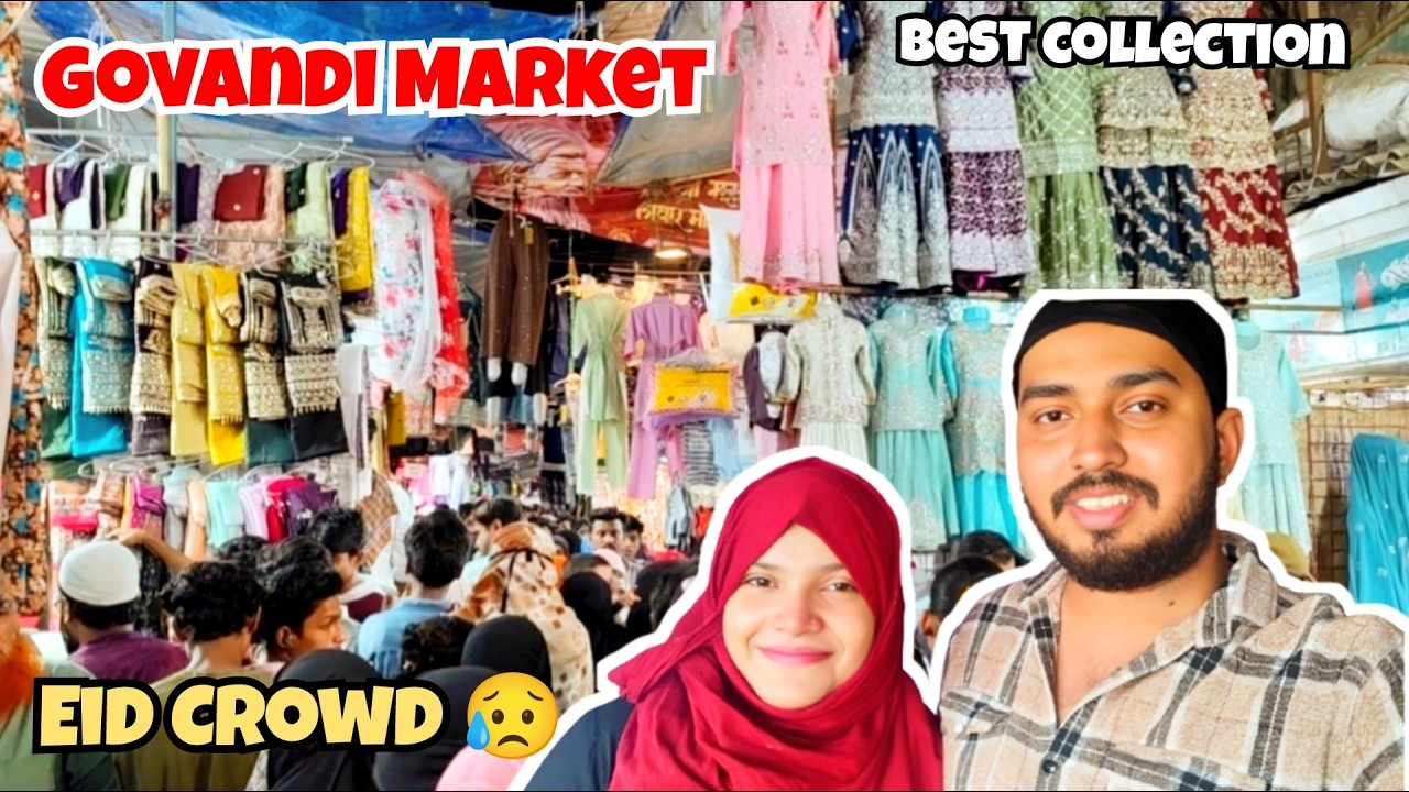 Shivaji Nagar Govandi Eid Market Ka Crowd aur Humari Shopping – Mumbai Vlog