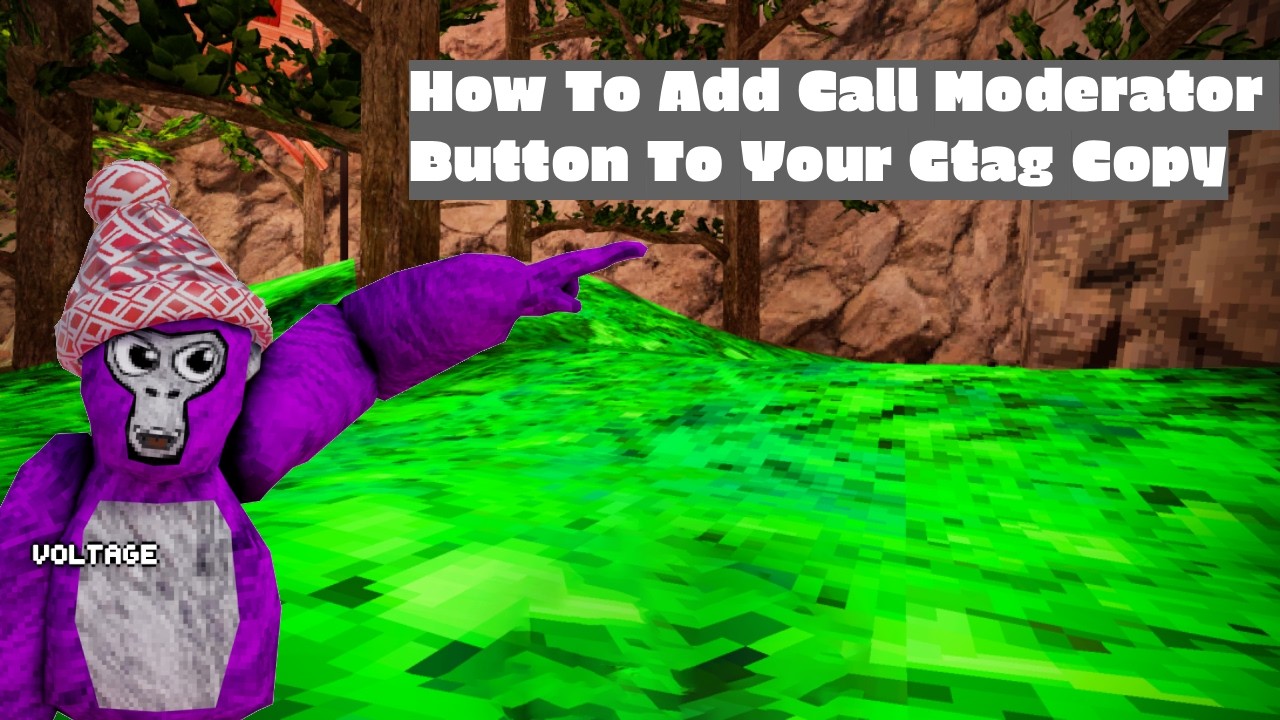 How To Add Call Moderator Button To YOUR Gtag Copy