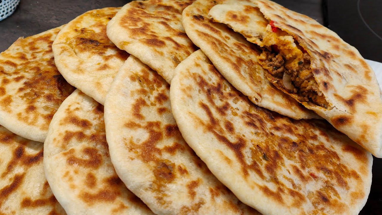 Les meilleures galettes garnies inratables. Croustillantes à l'extérieur et moelleuses à l'interieur