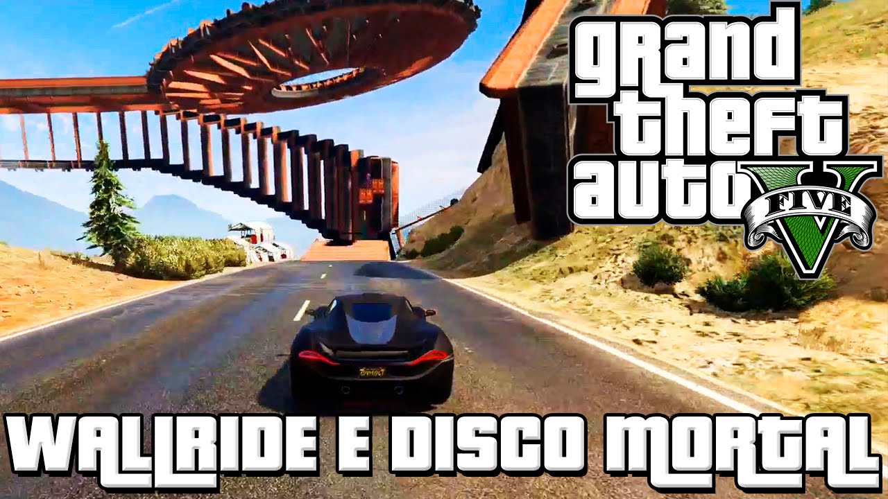 GTA 5 ONLINE – WALLRIDE E CÍRCULO DA MORTE EM ALTA VELOCIDADE!