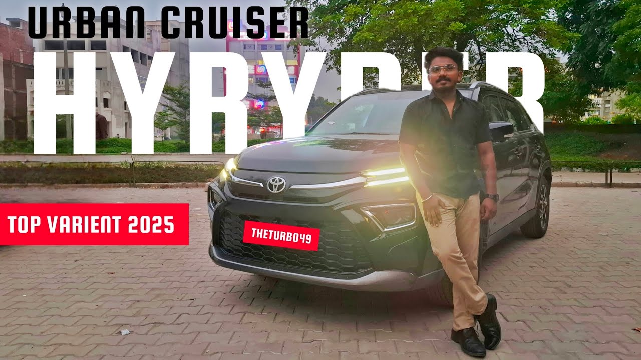 Toyota Urban Cruiser Hyryder V-Hybrid HEV Top Model 2025 | Malayalam Review | Theturbo49