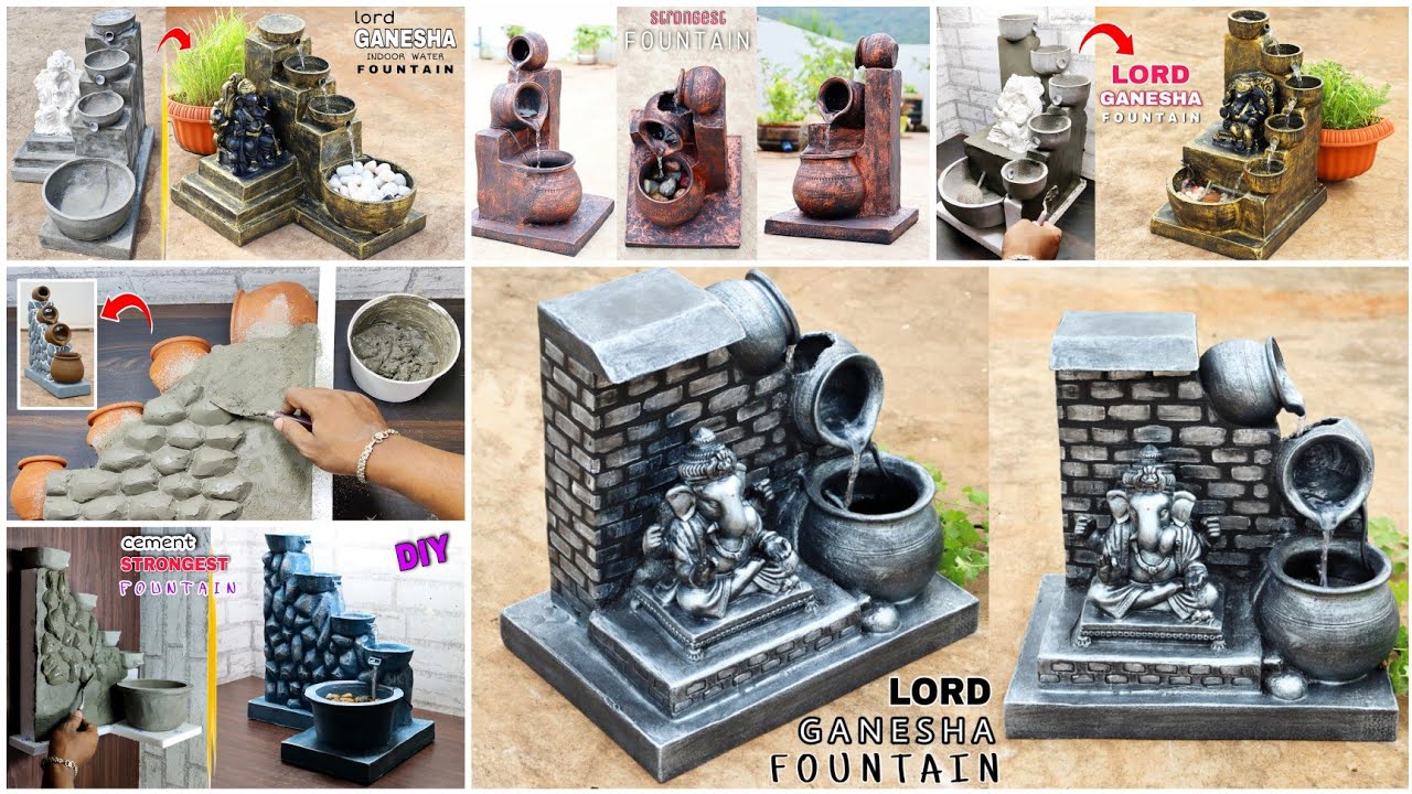Wonderful Top 6 Indoor DIY Desktop Waterfall Fountain | Cemented Strongest Homemade Water Fountains