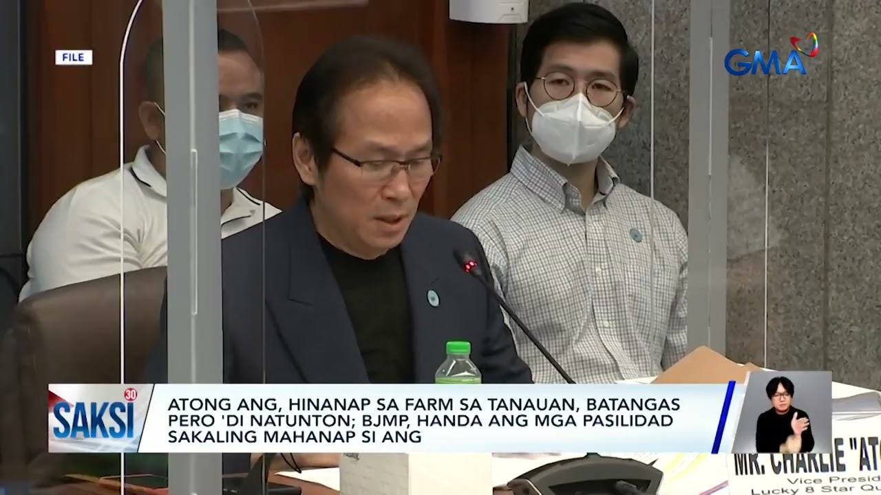 5 baril na nakarehistro kay Atong Ang, isinuko ng kanyang kampo | Saksi