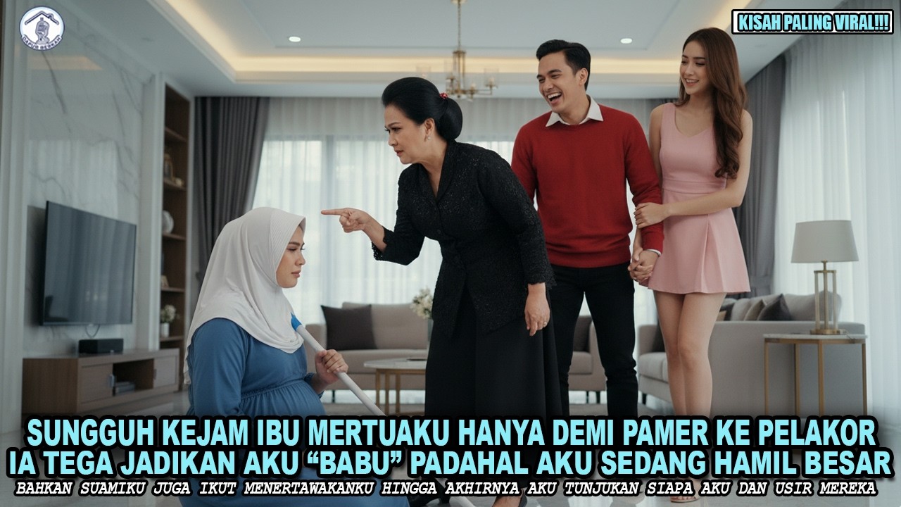DEMI PAMER KE PELAKOR IBU MERTUA TEGA JADIKAN AKU PEMBANTU - BAHKAN SUAMIKU JUGA IKUT MENERTAWAKANKU