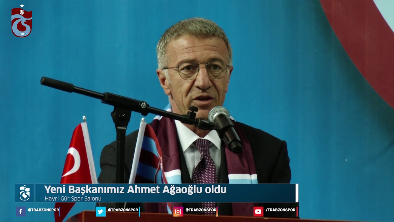 Yeni Başkanımız Ahmet Ağaoğlu oldu