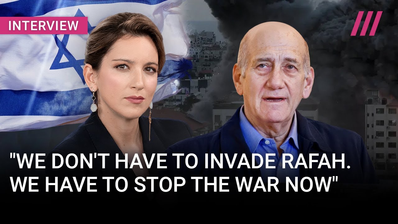 Ehud Olmert, ex Prime Minister of Israel, responds to countries recognizing Palestine's sovereignty