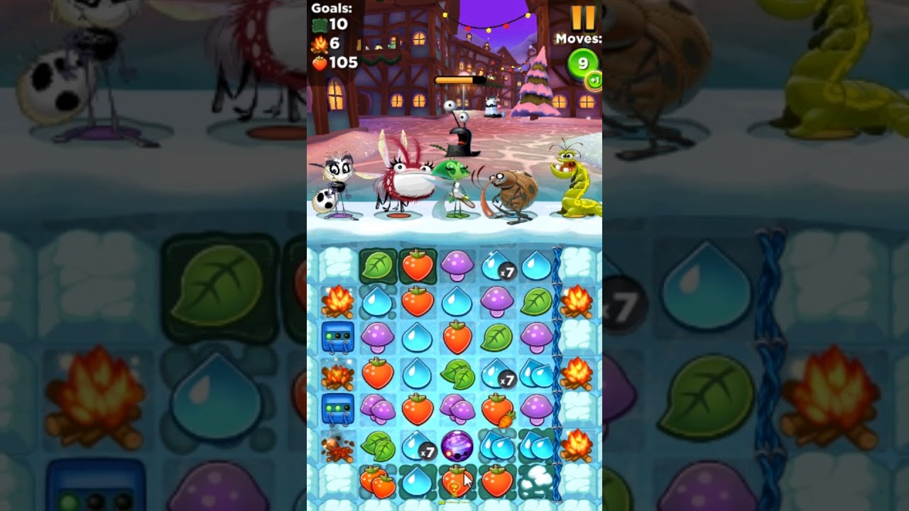 Best Fiends Level 2550 - Walkthrough | AppsWalkthroughTutorial ✔️