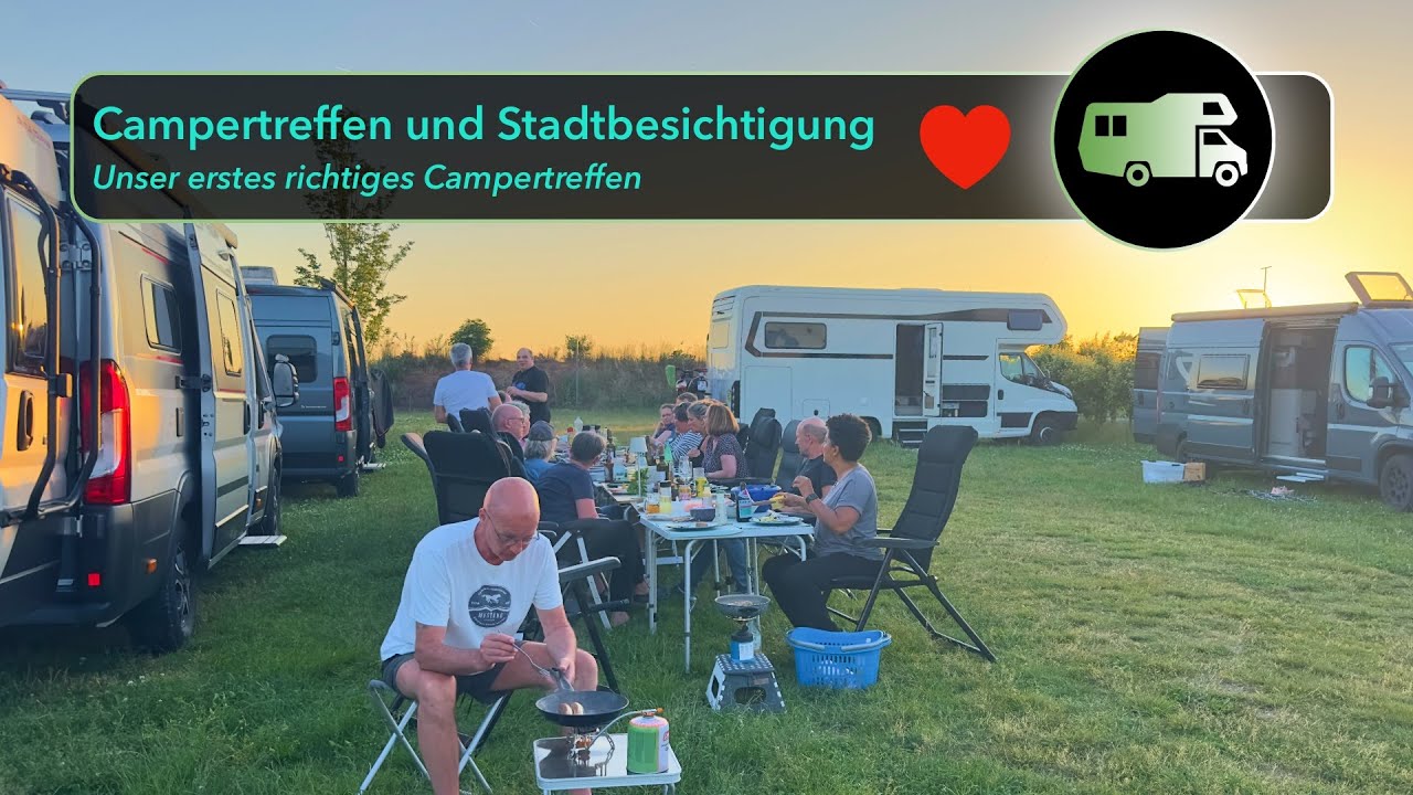 Camping unter Freunden: Unser erstes Campertreffen mit Citywalk in Würzburg.
