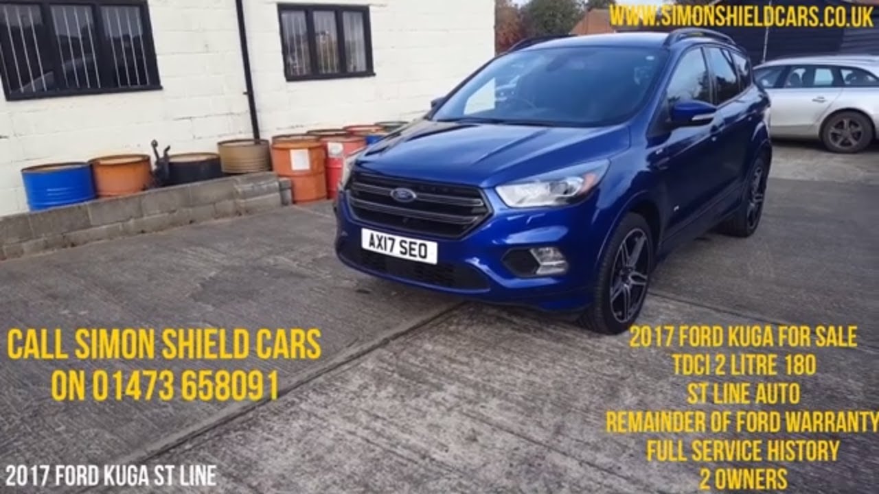 Review 2017 Ford Kuga 2 litre diesel TCDI ST Line auto : Simon Shield Cars