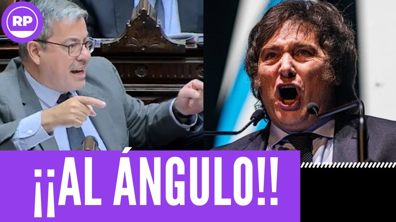 ¡¡AL ÁNGULO!! GERMÁN MARTNEZ SE HARTÓ Y LE CANTÓ LA POSTA A MILEI EN DIPUTADOS