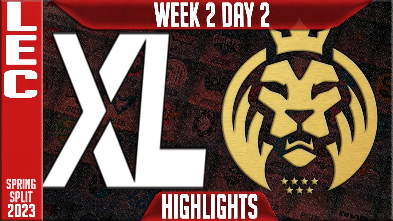 XL vs MAD Highlights | LEC Spring 2023 W2D2 | Excel vs MAD Lions