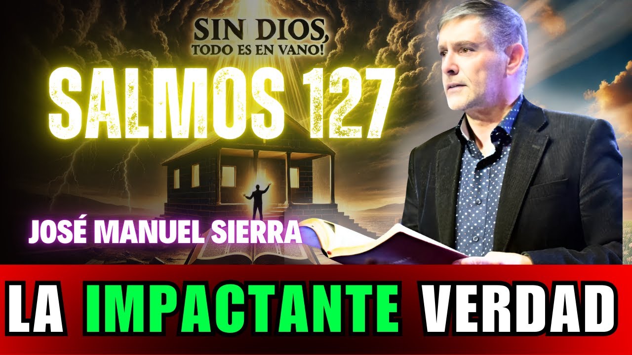 José Manuel Sierra Predicas  | Salmos 127 - La Razón Por La Que Tu Vida No Está Bendecida