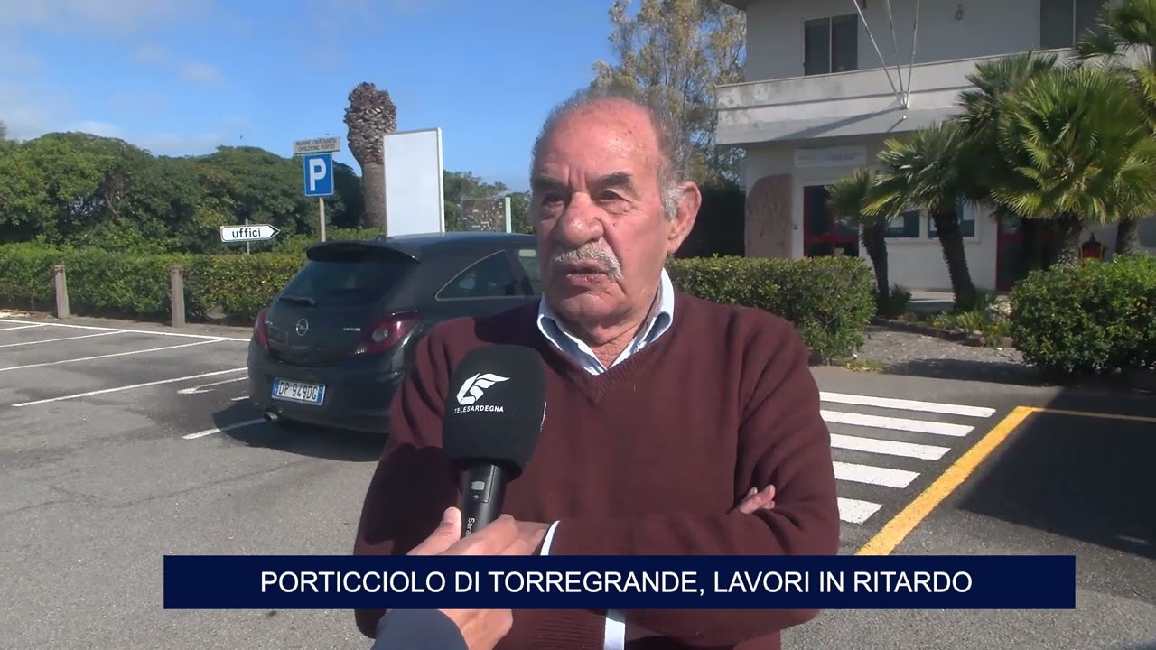 PORTICCIOLO DI TORREGRANDE, LAVORI IN RITARDO 13 03 2025