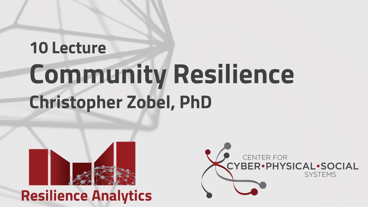 10 Community Resilience Lecture