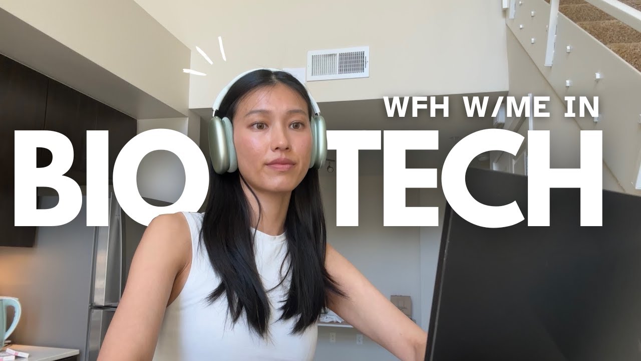 WFH in BIOTECH vlog 🌱 // day to day, FAQ, career chats