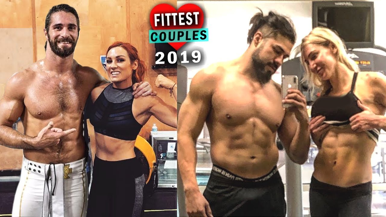 10 Fittest WWE Couples - Seth Rollins & Becky Lynch, Andrade & Charlotte Flair