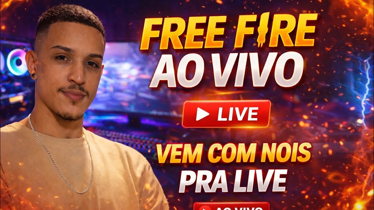 🔴 AO VIVO | FREE FIRE ON RAPAZIADA 🔴