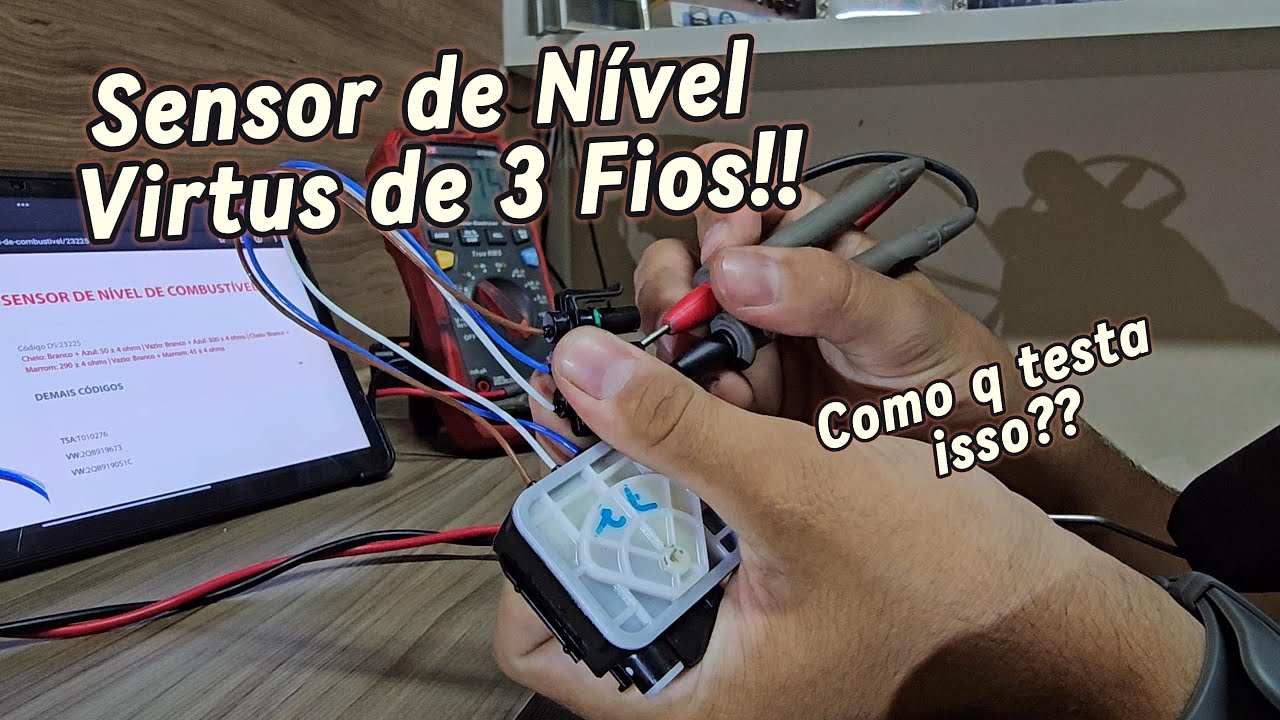 Dica! Como testar Boia de combustivel 3 fios VW Polo, Virtus etc...