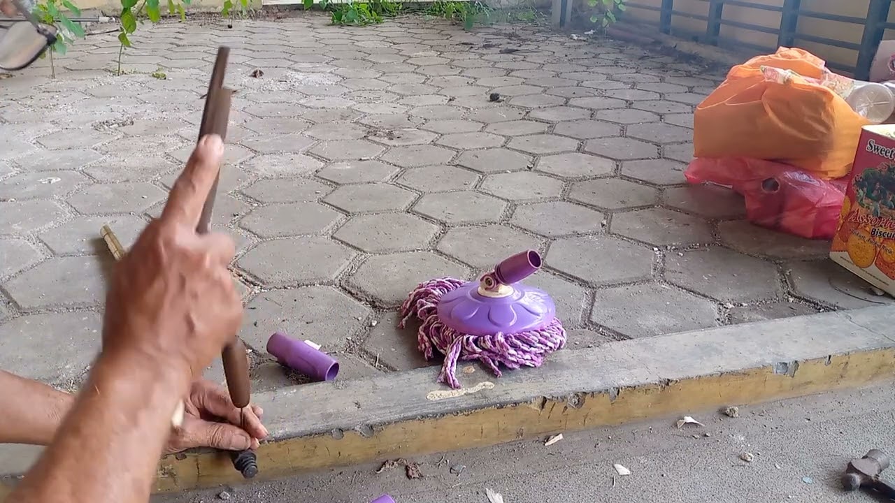 cara memperbaiki alat pel yg TDK berputar lagi