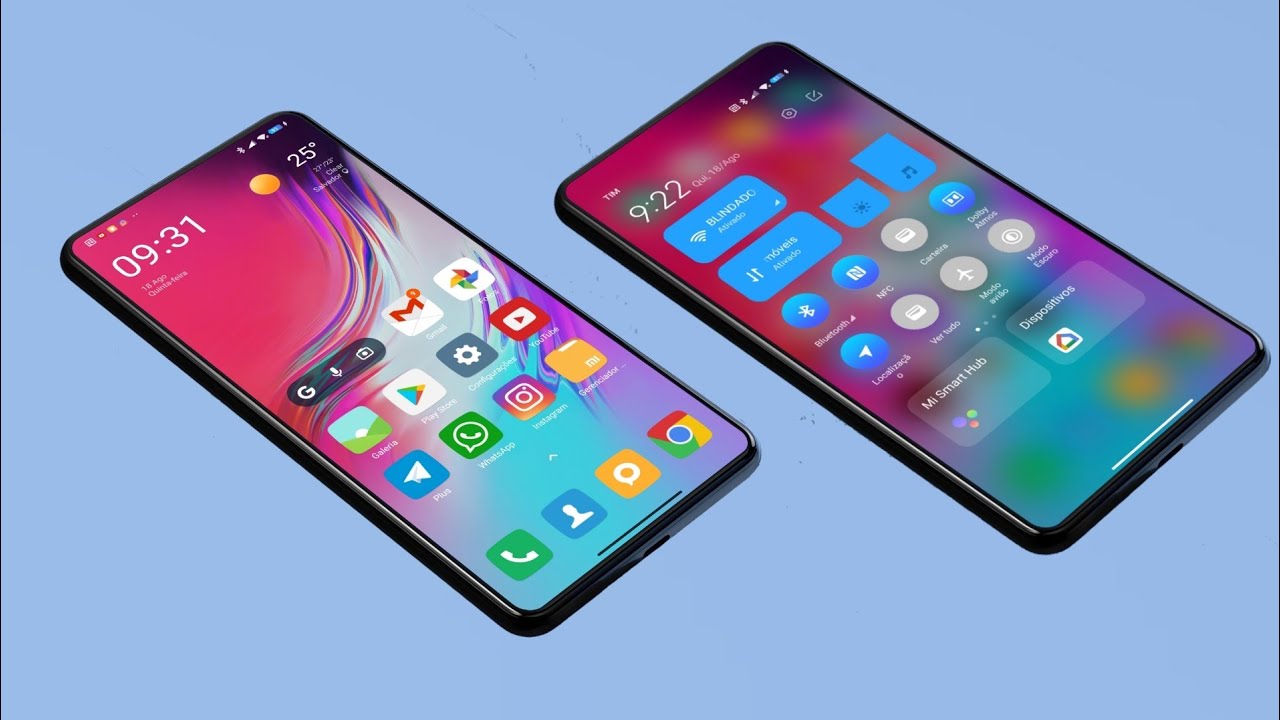 Miui Icon Pack com Animação Nos Ícones - WhatsApp - Instagram - Telegram + Nova Central de Controle
