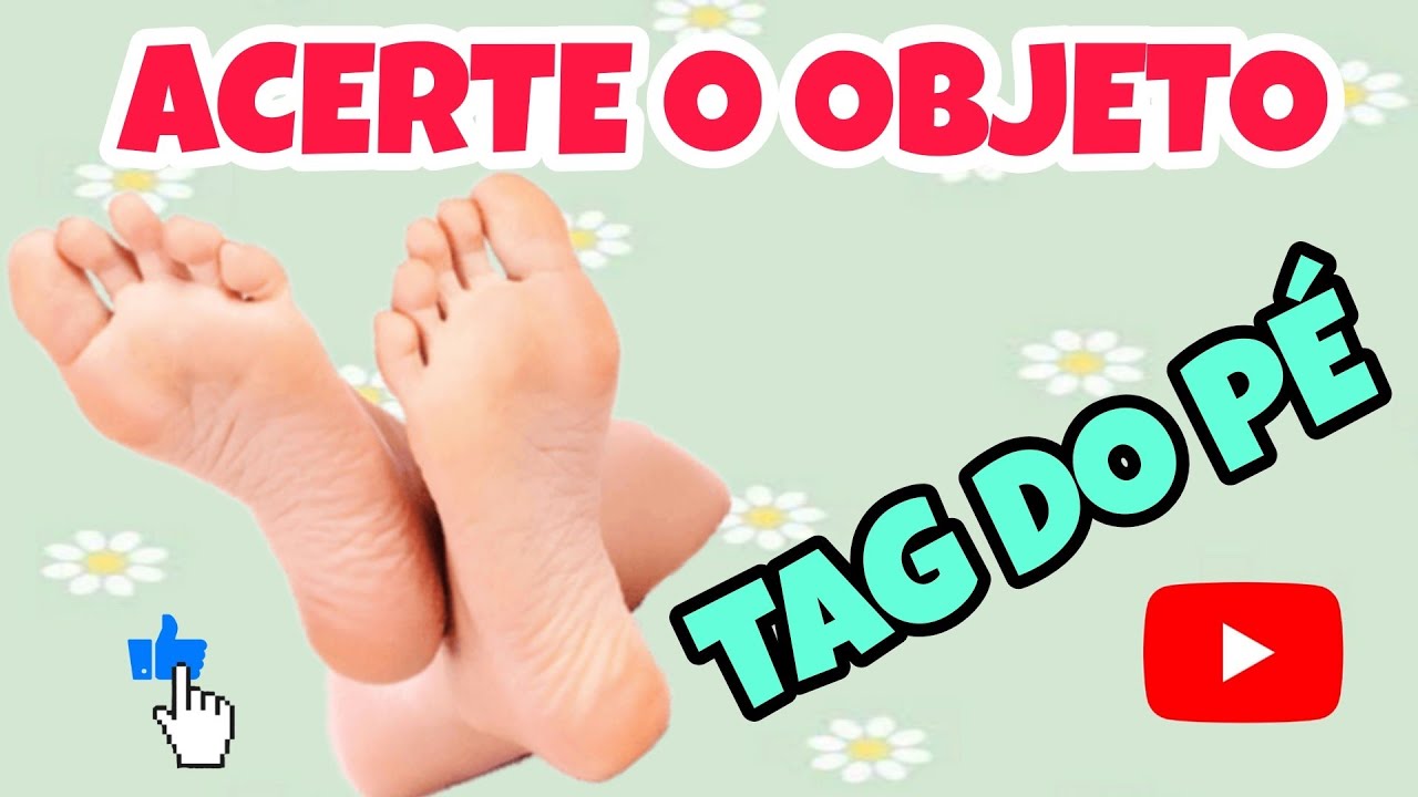 ADIVINHANDO O OBJETO COM OS PÉS