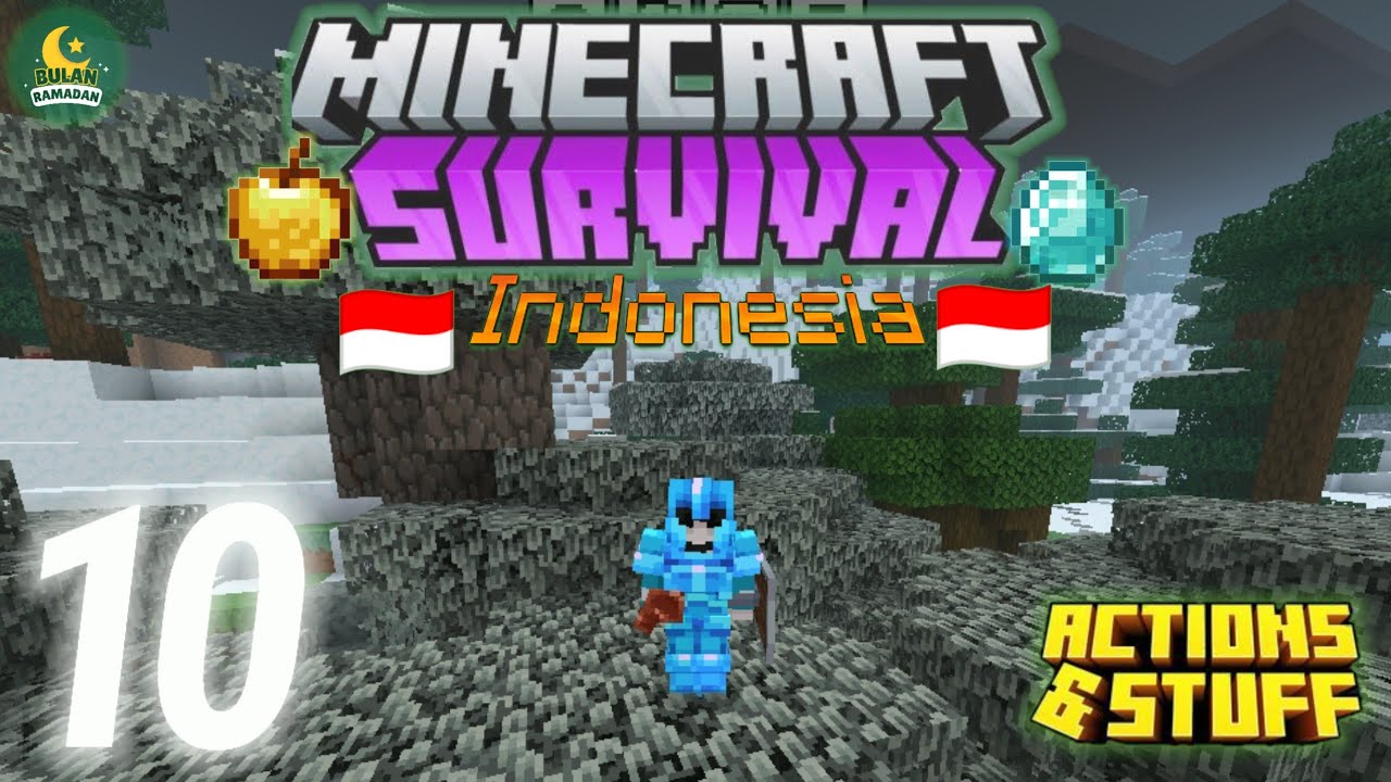 Petualangan Sendiri || Minecraft Survival Indonesia || Episode 10