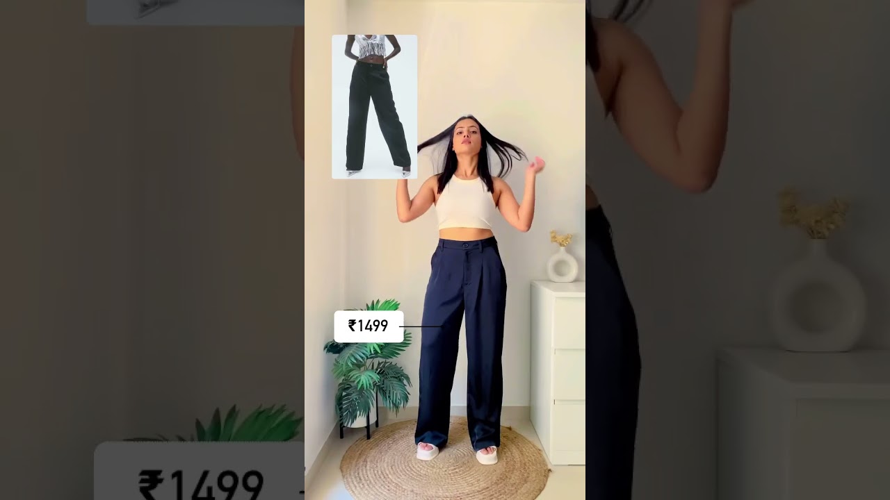 Office wear trousers from H&M under ₹1500 #officewear #trouser