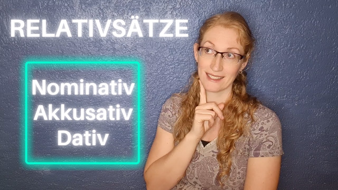 Relativsätze | A2 B1 B2 Grammatik | Perfektes Deutsch