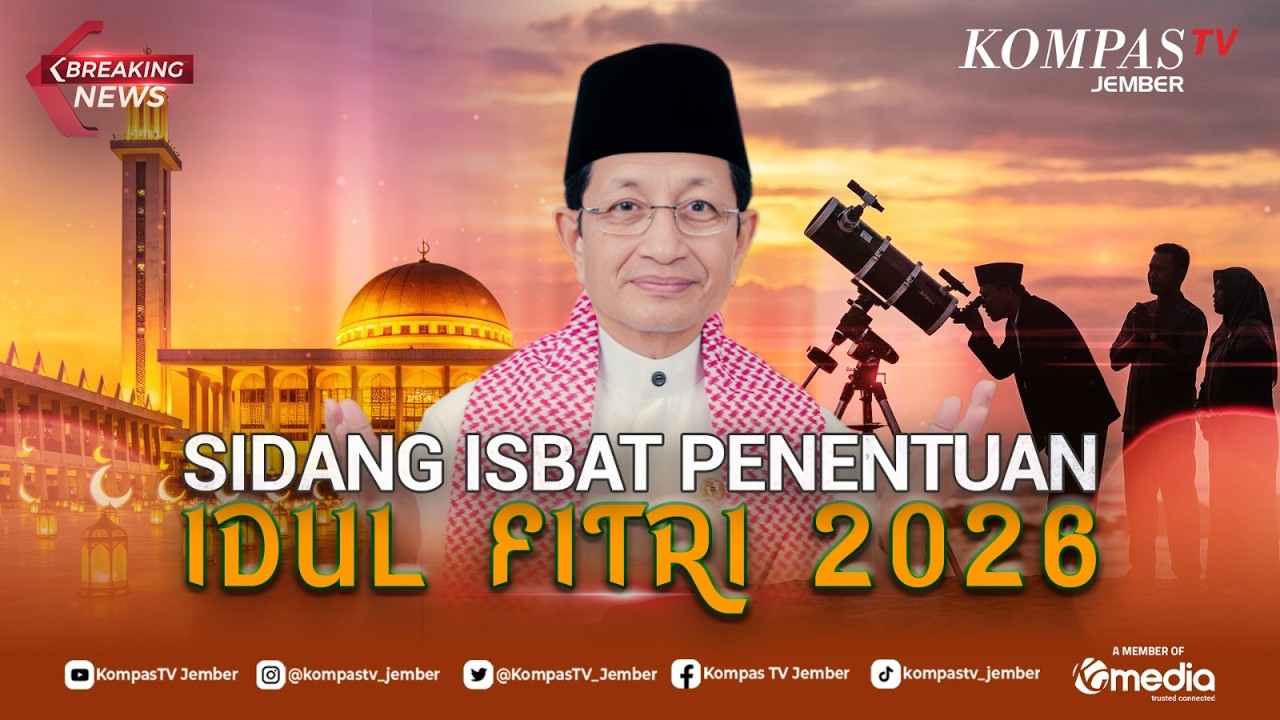 LIVE - Sidang Isbat Penentuan Lebaran Idul Fitri 1447 H/2026 M