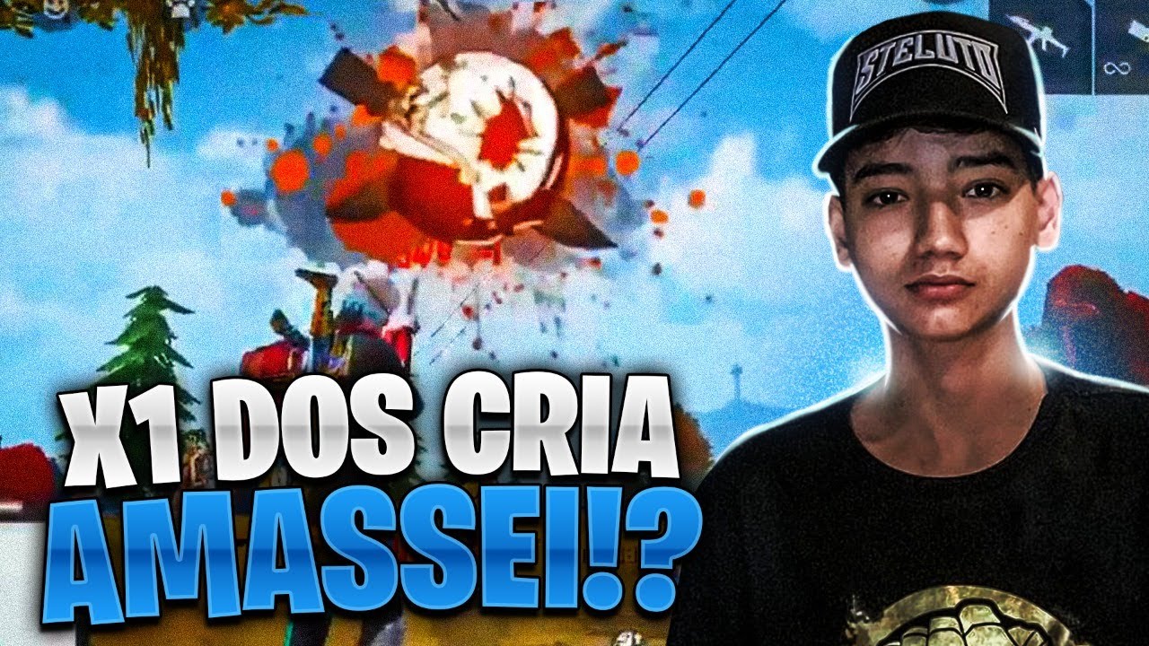 X1 DOS CRIA COM ALEATORIOS!! JOGUEI DEMAIS! MUITAS KILLS!! - STELUTO FREE FIRE