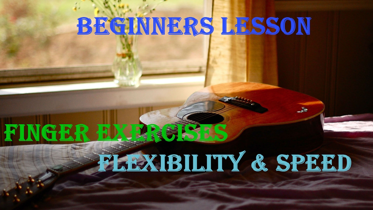 How To Increase Finger Strength & Flexibility | First Guitar Lesson For Beginners