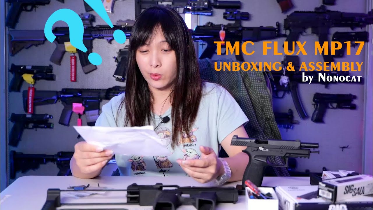 Nonocat Airsoft - Sig Air (VFC) M17 GBB and TMC FLUX MP17 Unboxing and Assembly
