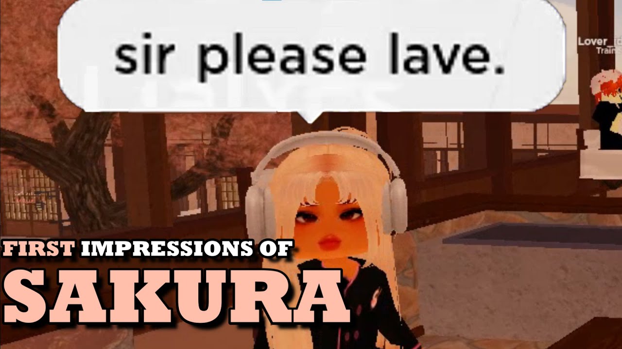 BEST UNPROFESSIONAL STAFF?! | First Impressions of Sakura Hibachi Restaurant Roblox